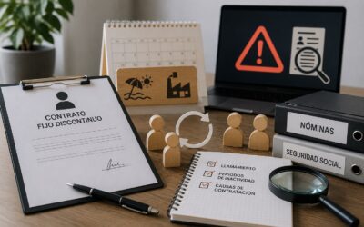 Contrato fijo discontinuo cuando usarlo correctamente y que errores pueden provocar una inspección