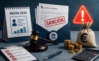 Sanciones de Hacienda por la Renta 2026: ¿Cuánto te pueden multar?