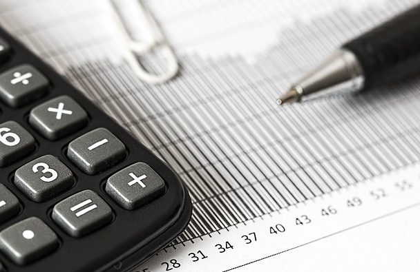 hoja de cuentas más calculadora
