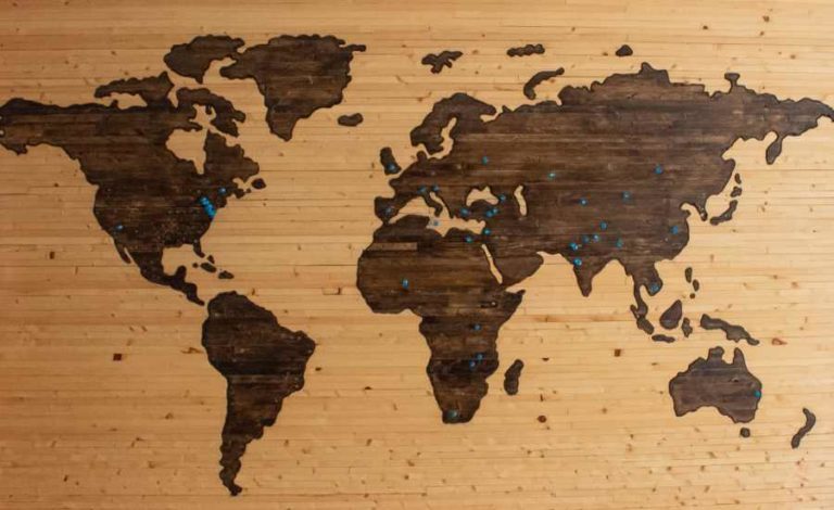 mapa del mundo