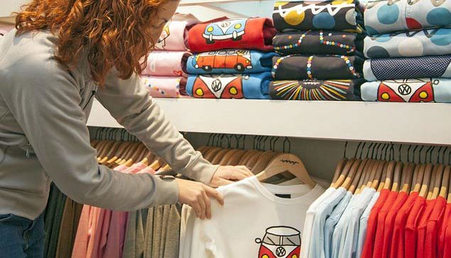 imagen de tienda de ropa franquiciada